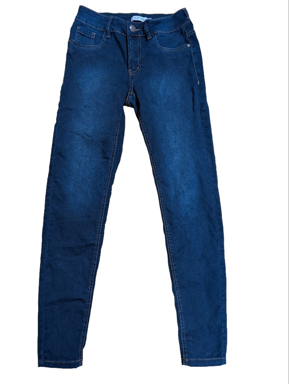 Women's Dark Blue Skinny Jeans — Classic Stretch Fit